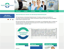 Tablet Screenshot of medcareprofessional.com